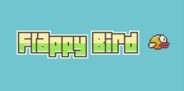 Das Logo der App "Flappy Bird".