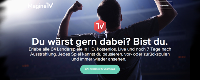 Beitragsbild Magine TV App