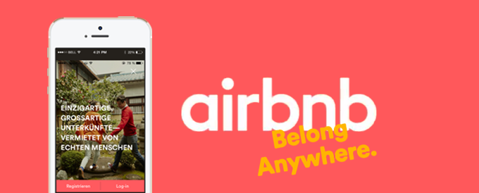 Airbnb stellt sich die Aufgabe, aus Reisen ein Heim-kommen zu machen.