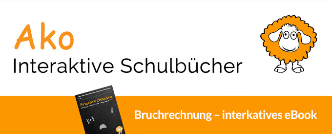 Titelbild zum Beitrag über das eBook Bruchrechnen